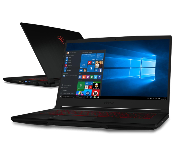 MSI GF63 i5-8300H/8GB/1TB/Win10 GTX1050 - 459099 - zdjęcie